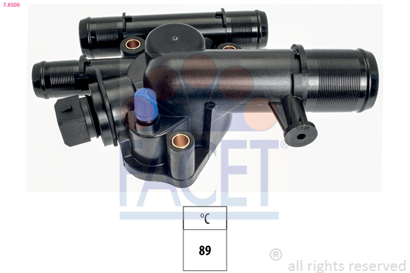Termostat lichid racire FACET 7.8506