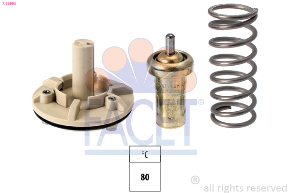 Termostat lichid racire FACET 7.8689S