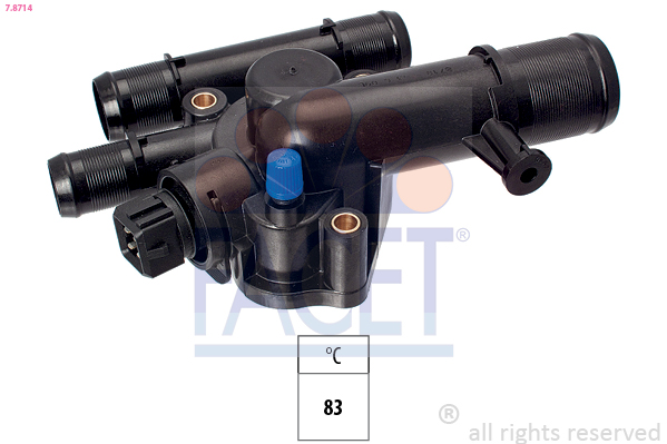 Termostat lichid racire FACET 7.8714