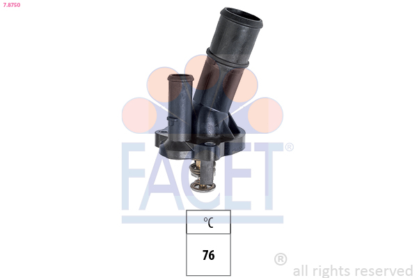 Termostat lichid racire FACET 7.8750