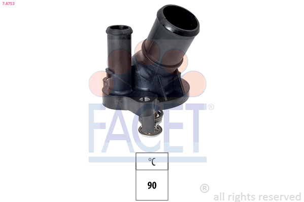 Termostat lichid racire FACET 7.8753