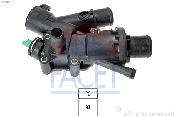 Termostat lichid racire FACET 7.8790