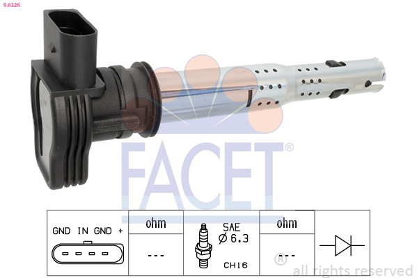Bobina de inductie FACET 9.6326