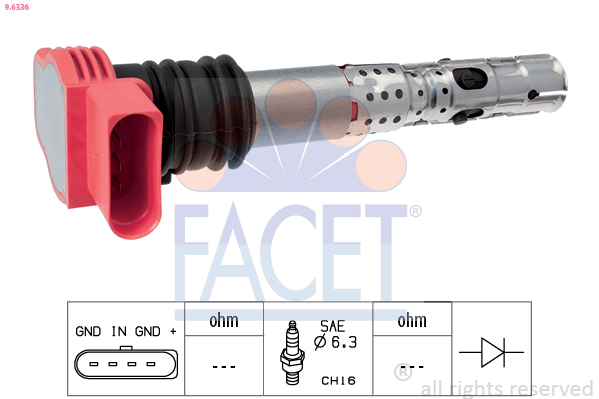 Bobina de inductie FACET 9.6336