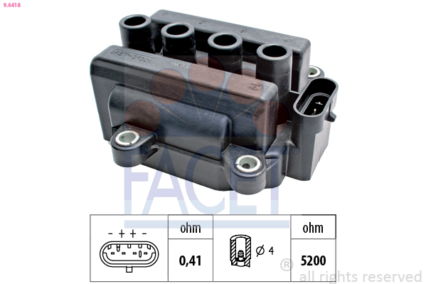 Bobina de inductie FACET 9.6418