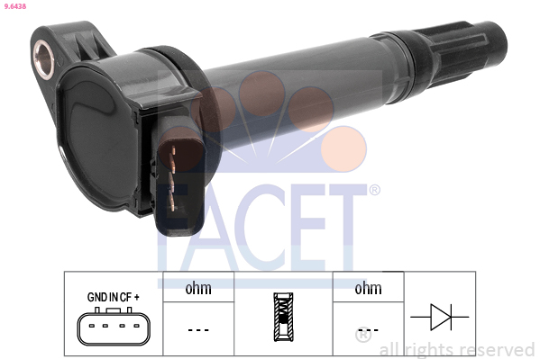Bobina de inductie FACET 9.6438
