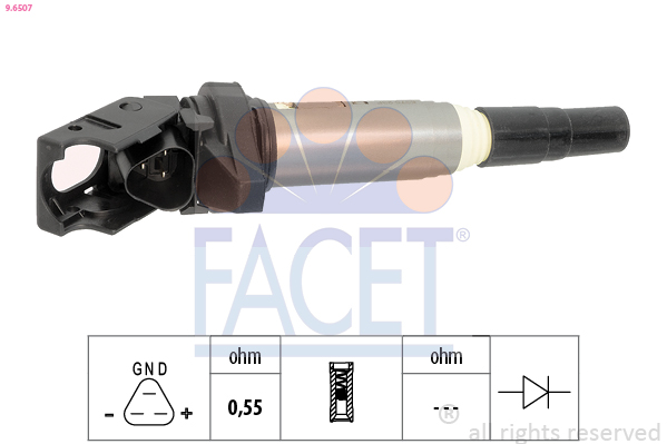 Bobina de inductie FACET 9.6507