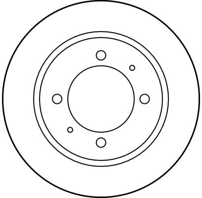 Disc frana TRW DF2784