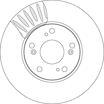 Disc frana TRW DF4429
