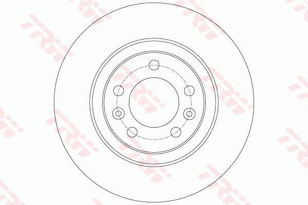 Disc frana TRW DF6134