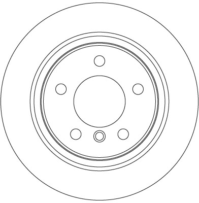 Disc frana TRW DF6137