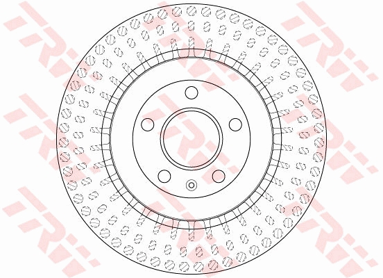 Disc frana TRW DF6175S