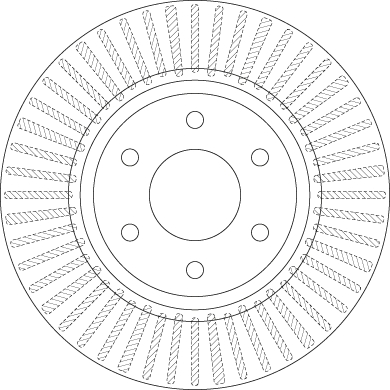 Disc frana TRW DF6416