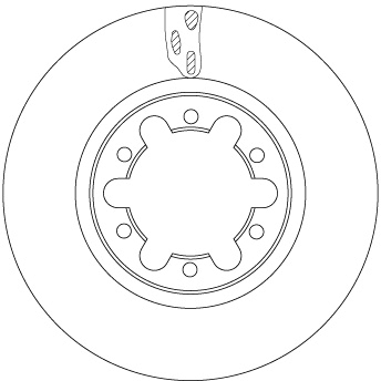 Disc frana TRW DF6442