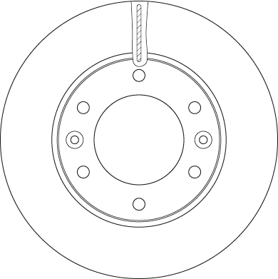 Disc frana TRW DF6446