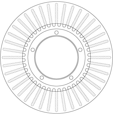 Disc frana TRW DF6486