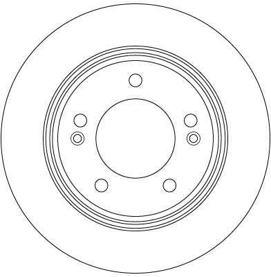 Disc frana TRW DF6627
