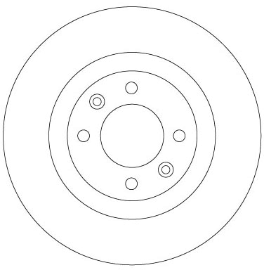 Disc frana TRW DF6632
