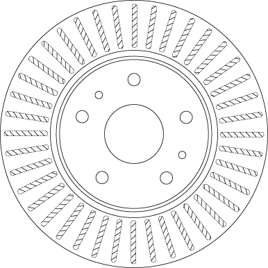 Disc frana TRW DF6684