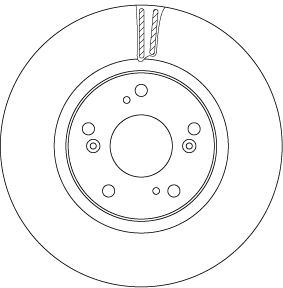 Disc frana TRW DF6689