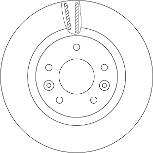 Disc frana TRW DF6786