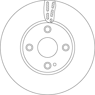 Disc frana TRW DF6793