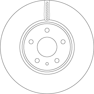 Disc frana TRW DF6811