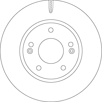 Disc frana TRW DF6936