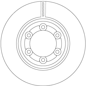 Disc frana TRW DF6984