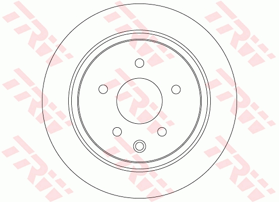 Disc frana TRW DF7369