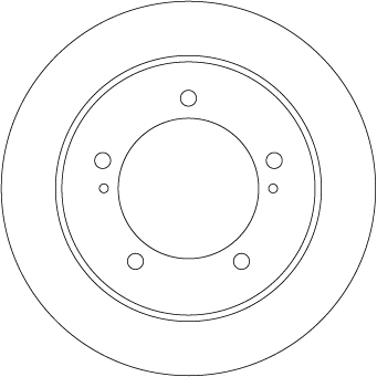 Disc frana TRW DF7839