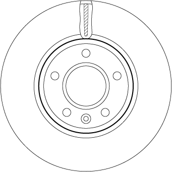 Disc frana TRW DF7923