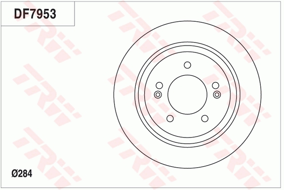 Disc frana TRW DF7953