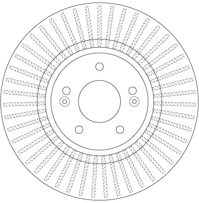 Disc frana TRW DF7973