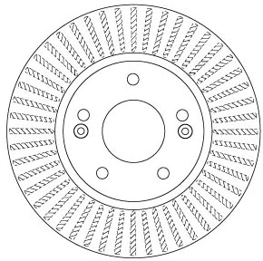 Disc frana TRW DF8056