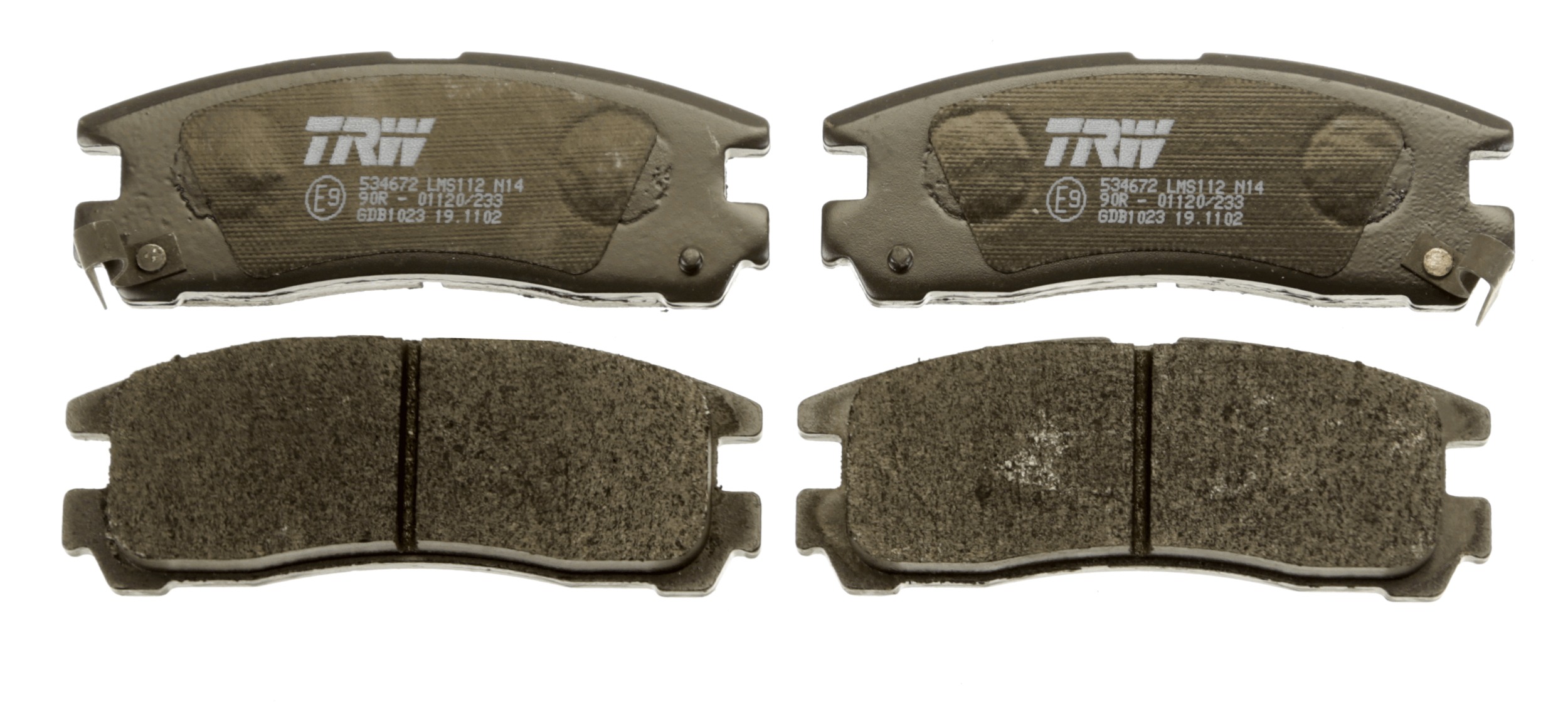 Placute frana TRW GDB1023