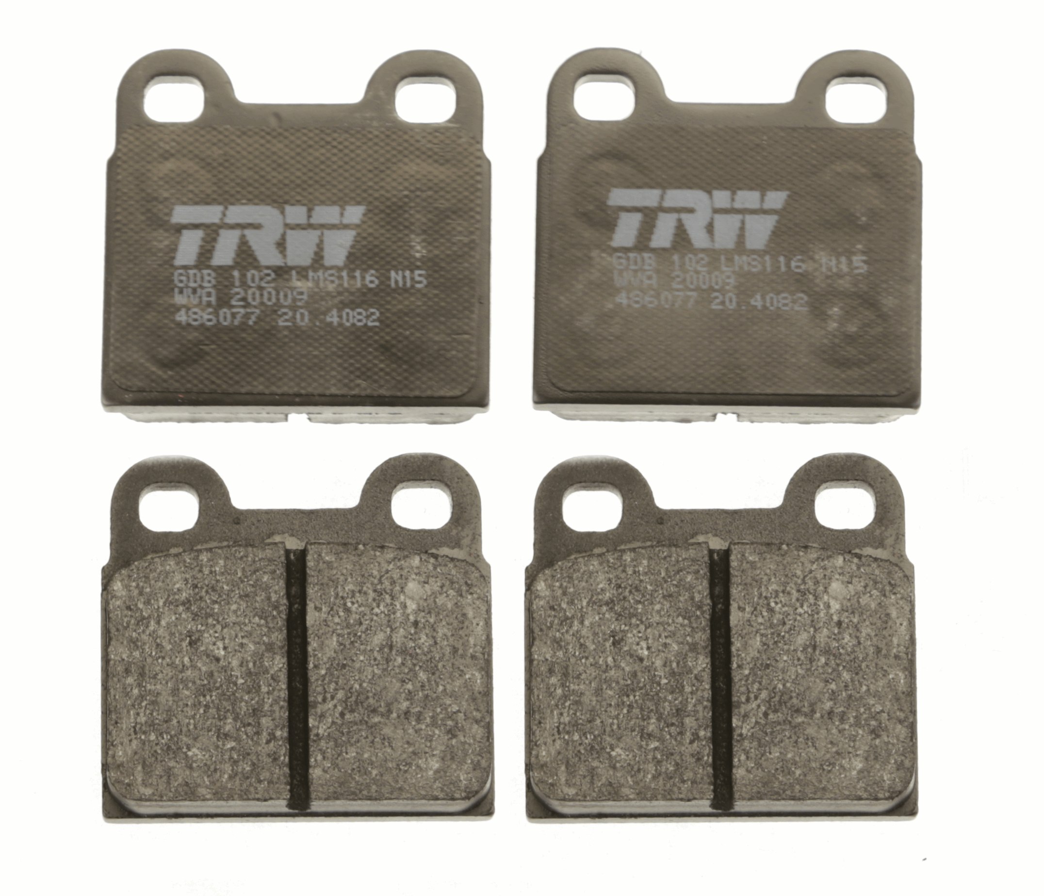 Placute frana TRW GDB102