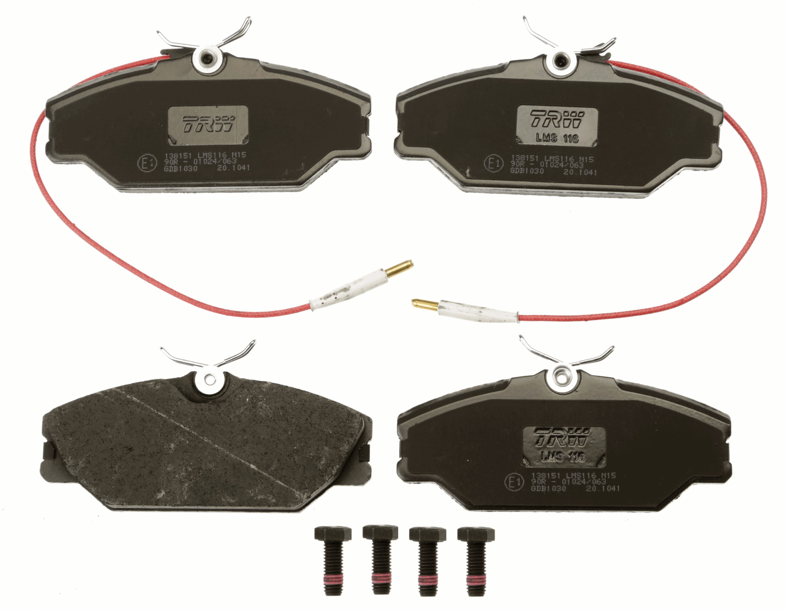 Placute frana TRW GDB1030