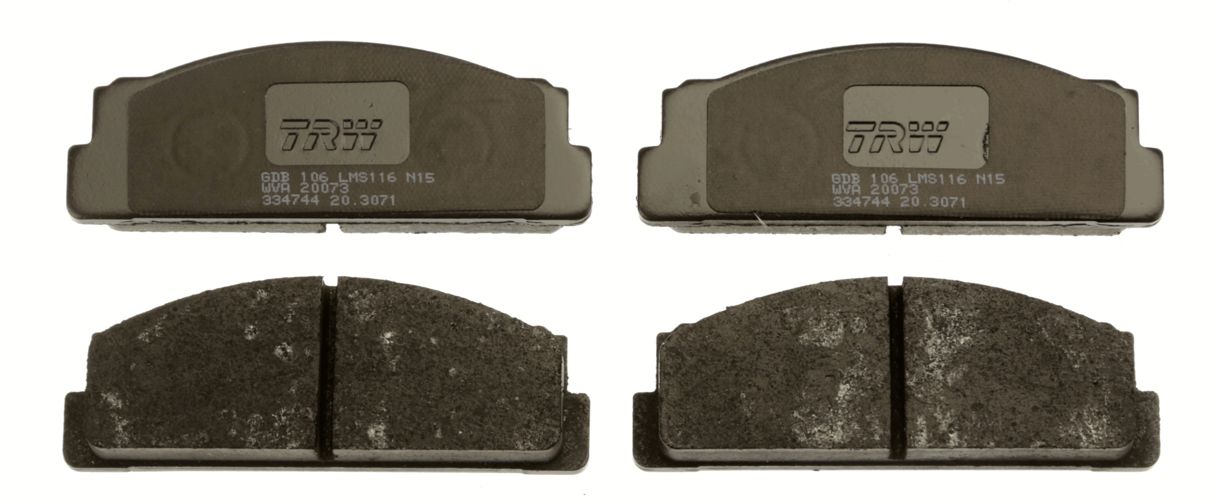 Placute frana TRW GDB106