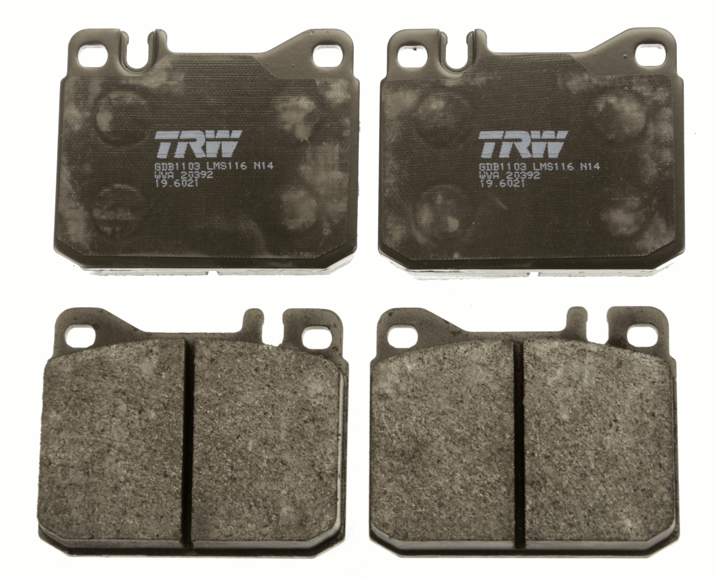 Placute frana TRW GDB1103