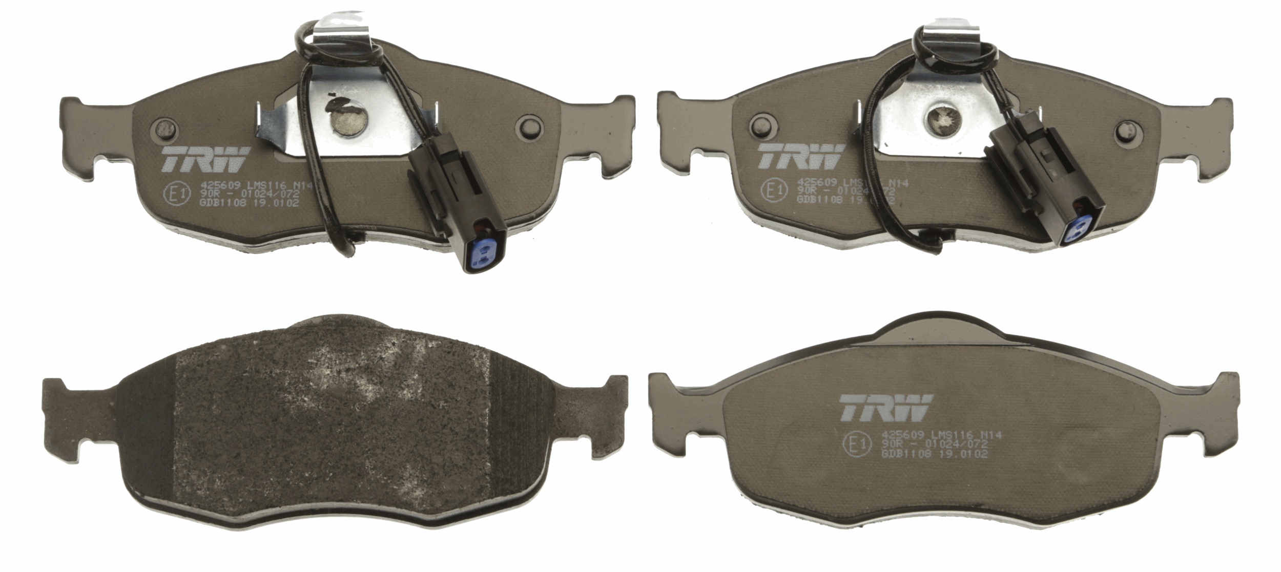Placute frana TRW GDB1108