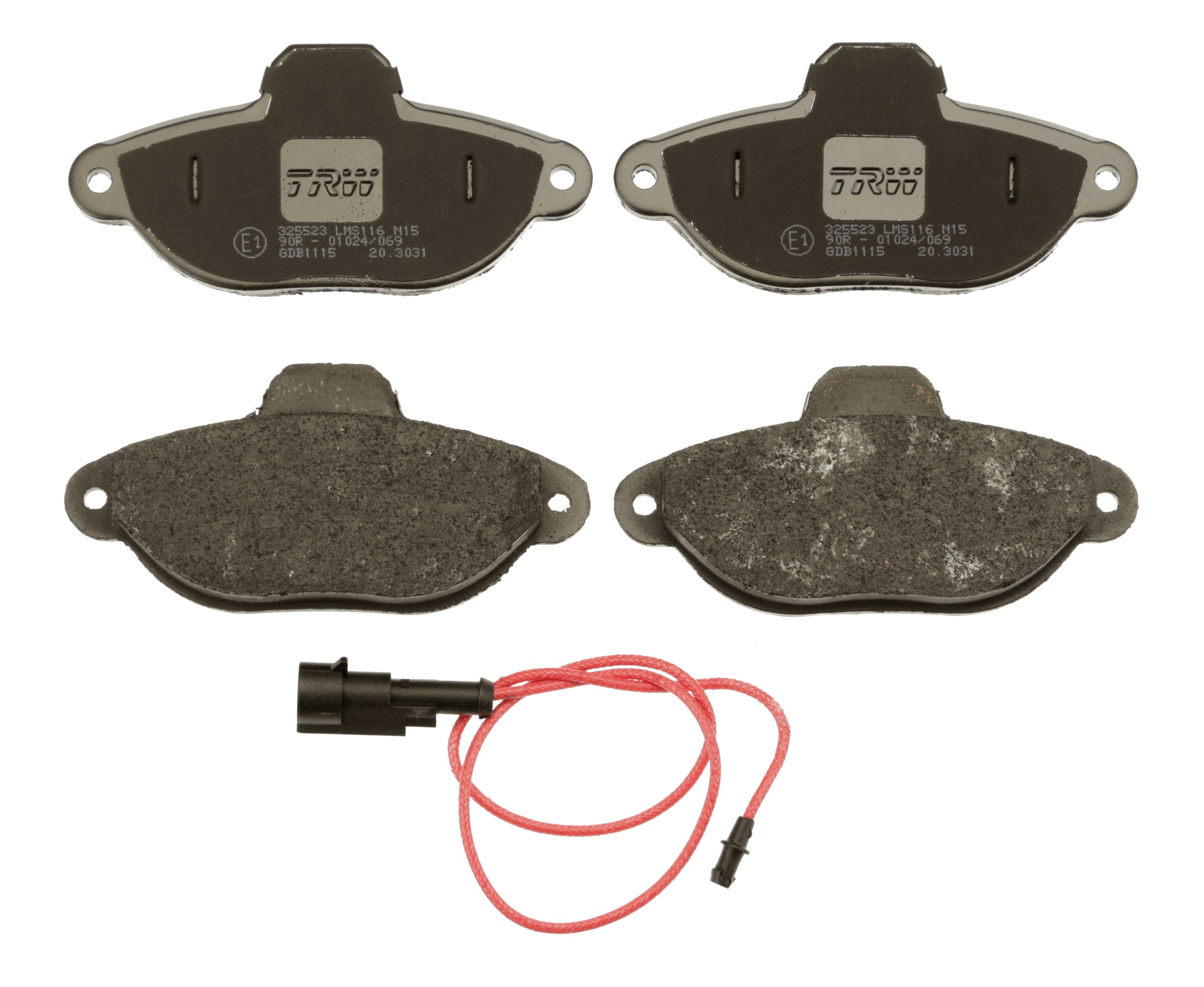 Placute frana TRW GDB1115