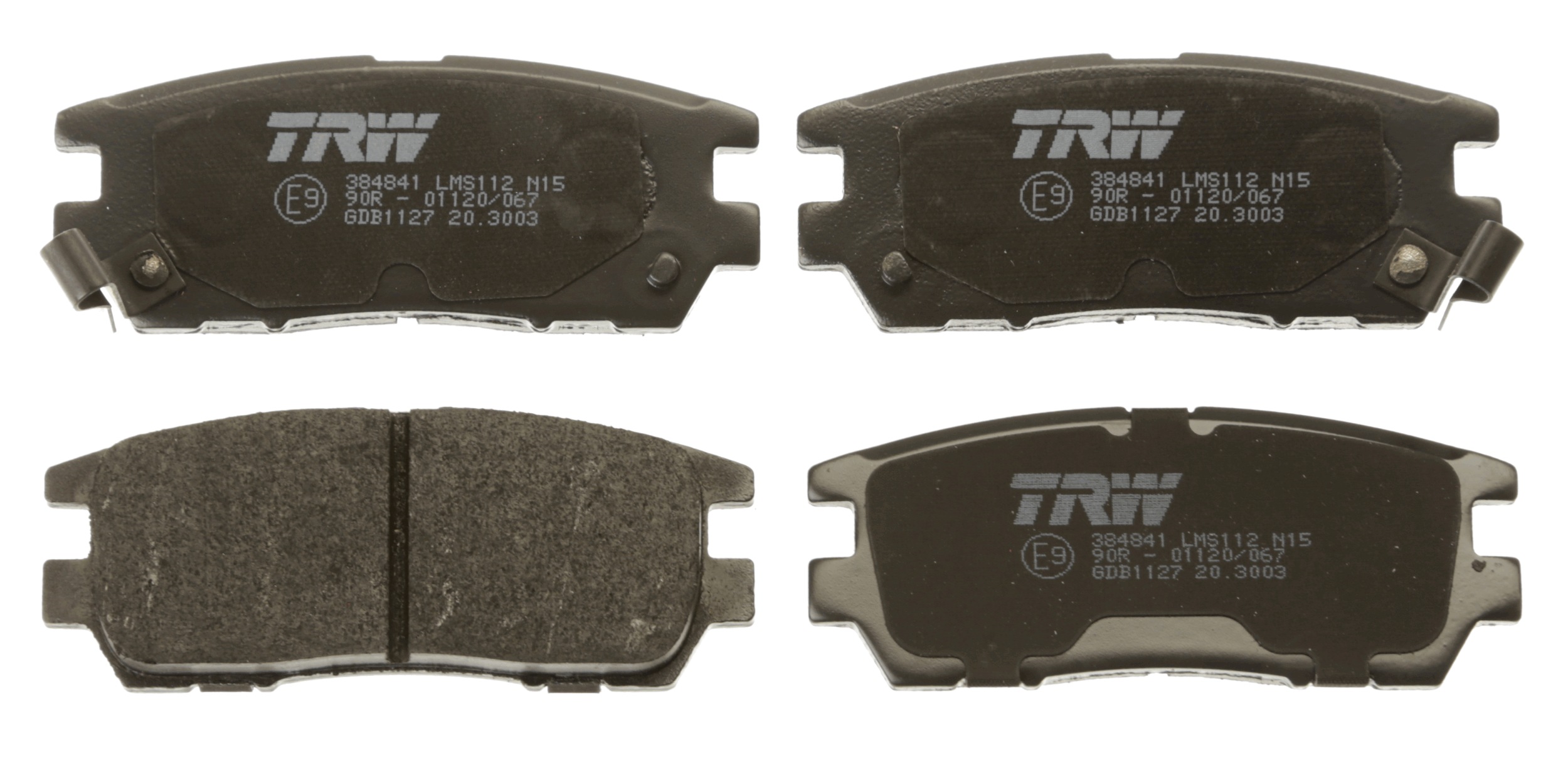 Placute frana TRW GDB1127
