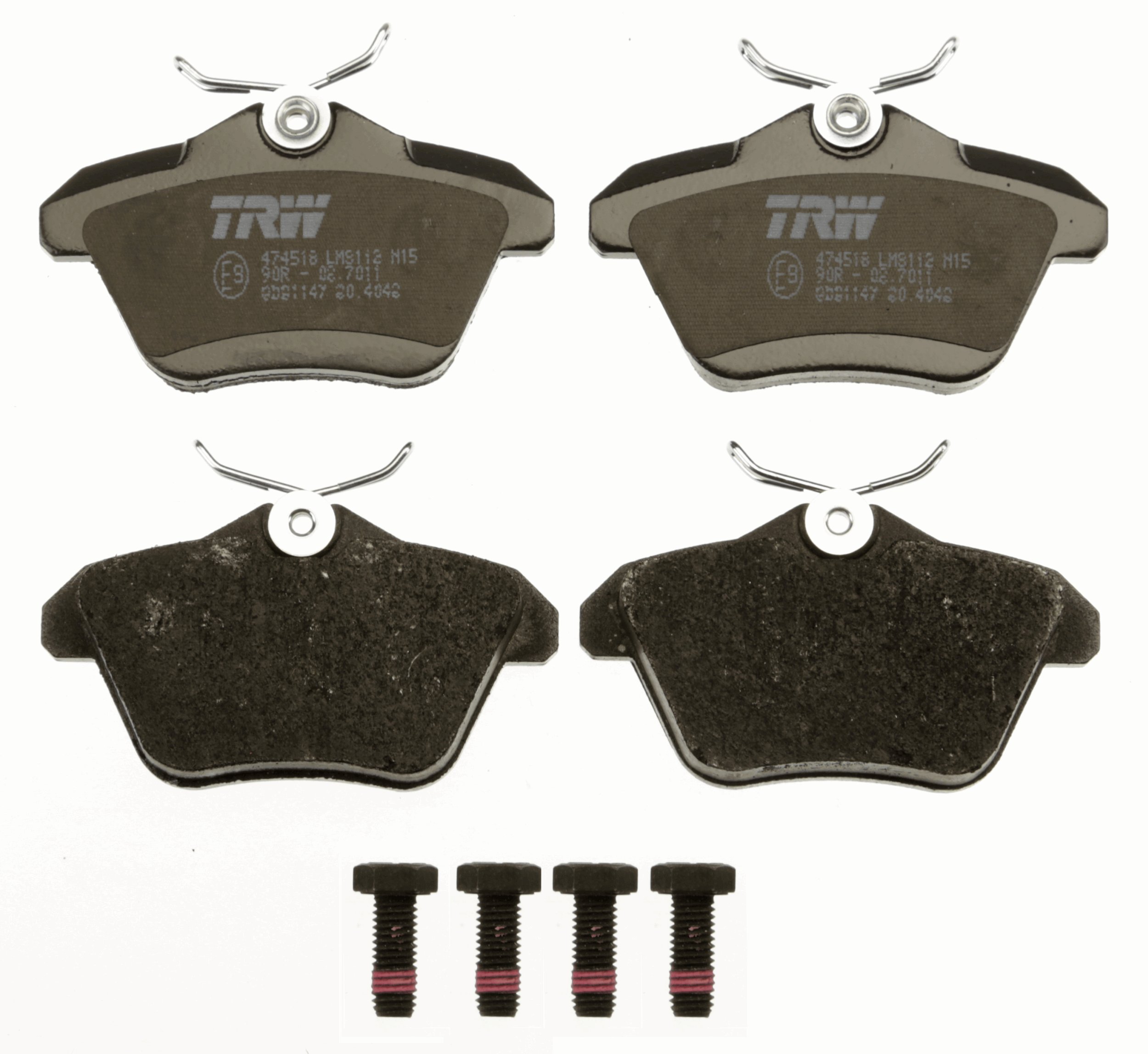 Placute frana TRW GDB1147
