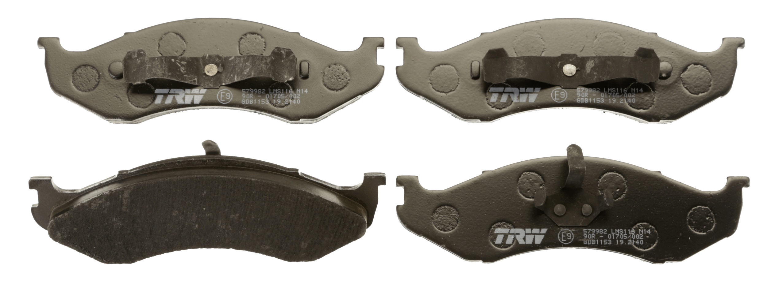 Placute frana TRW GDB1153
