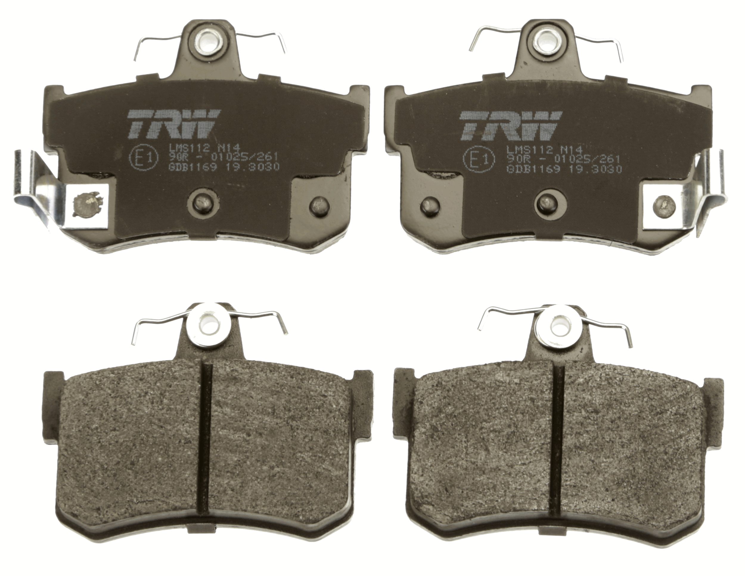 Placute frana TRW GDB1169