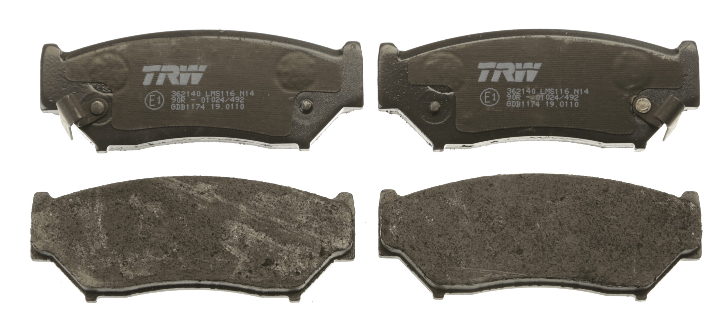 Placute frana TRW GDB1174