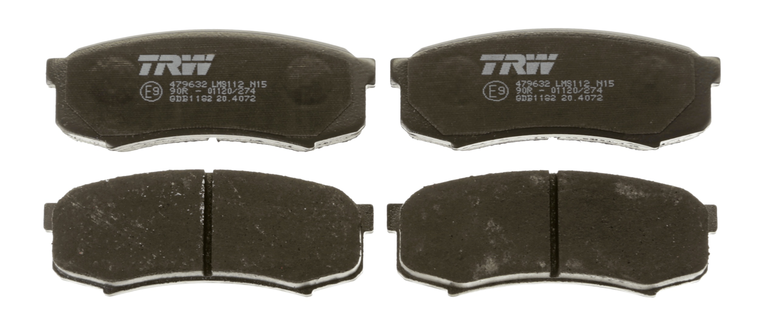 Placute frana TRW GDB1182