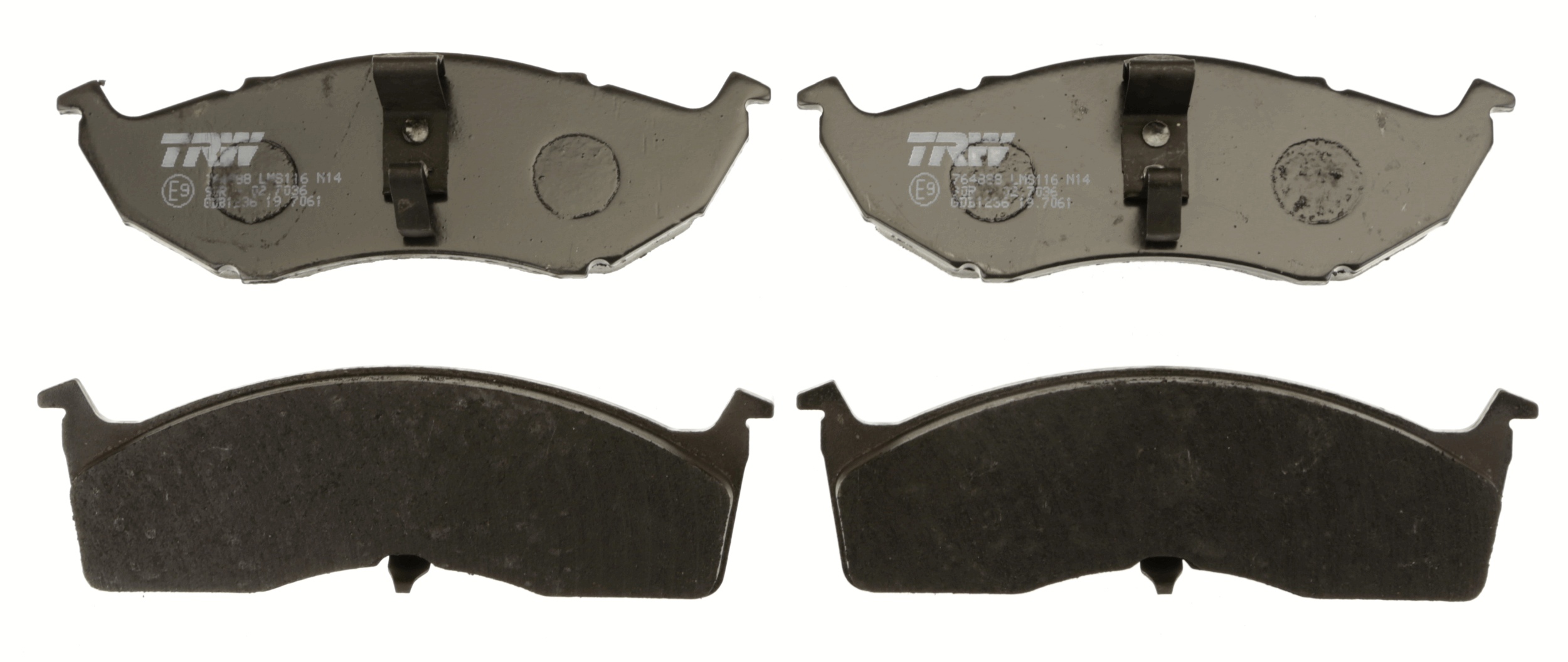 Placute frana TRW GDB1236