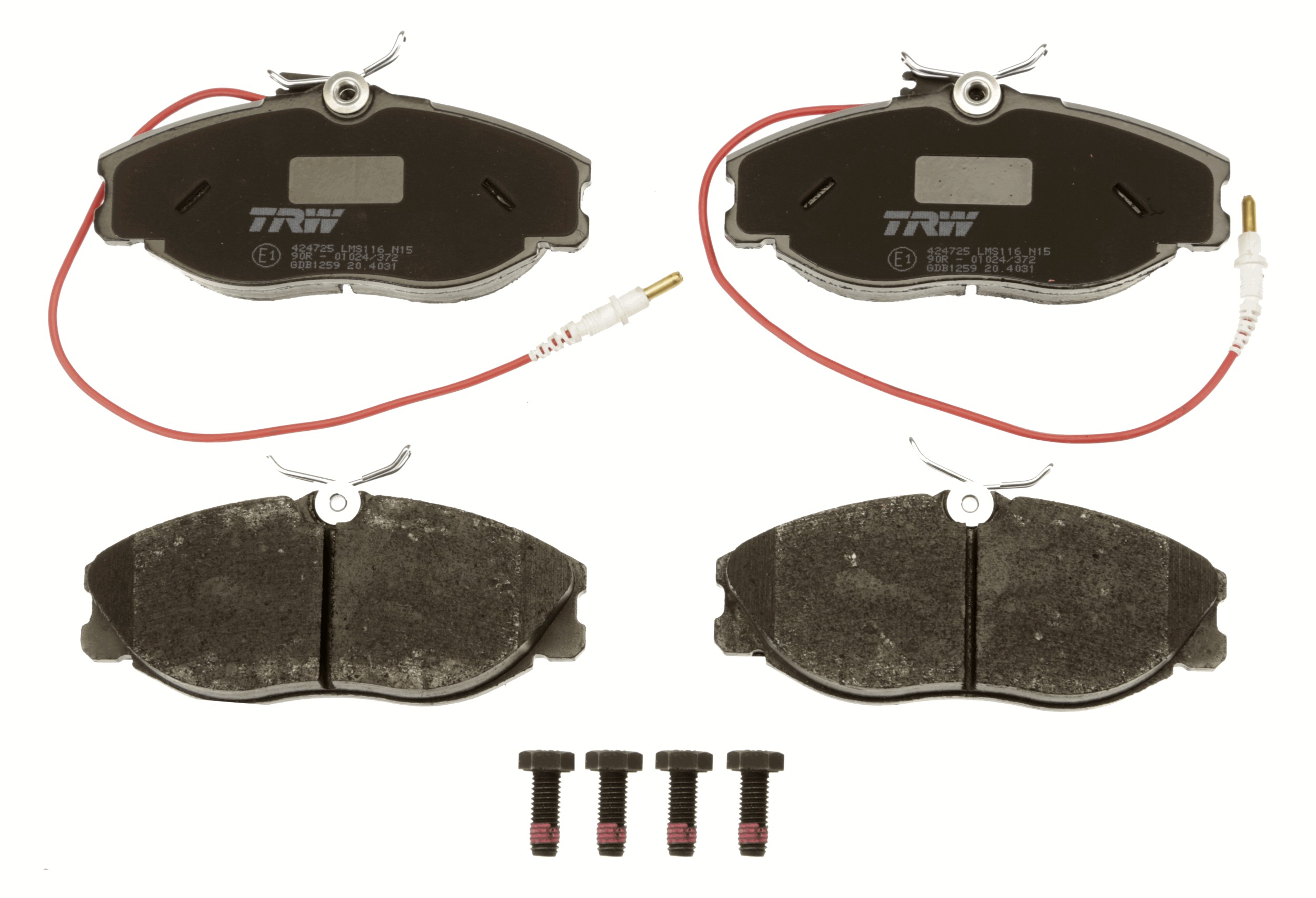 Placute frana TRW GDB1259